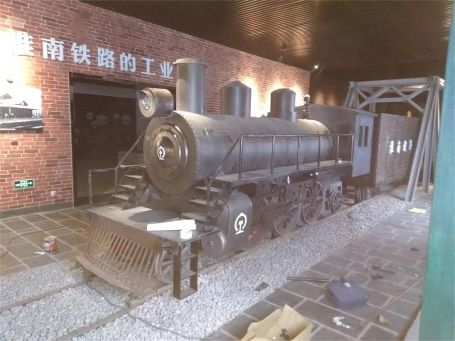 两当县蒸汽火车模型